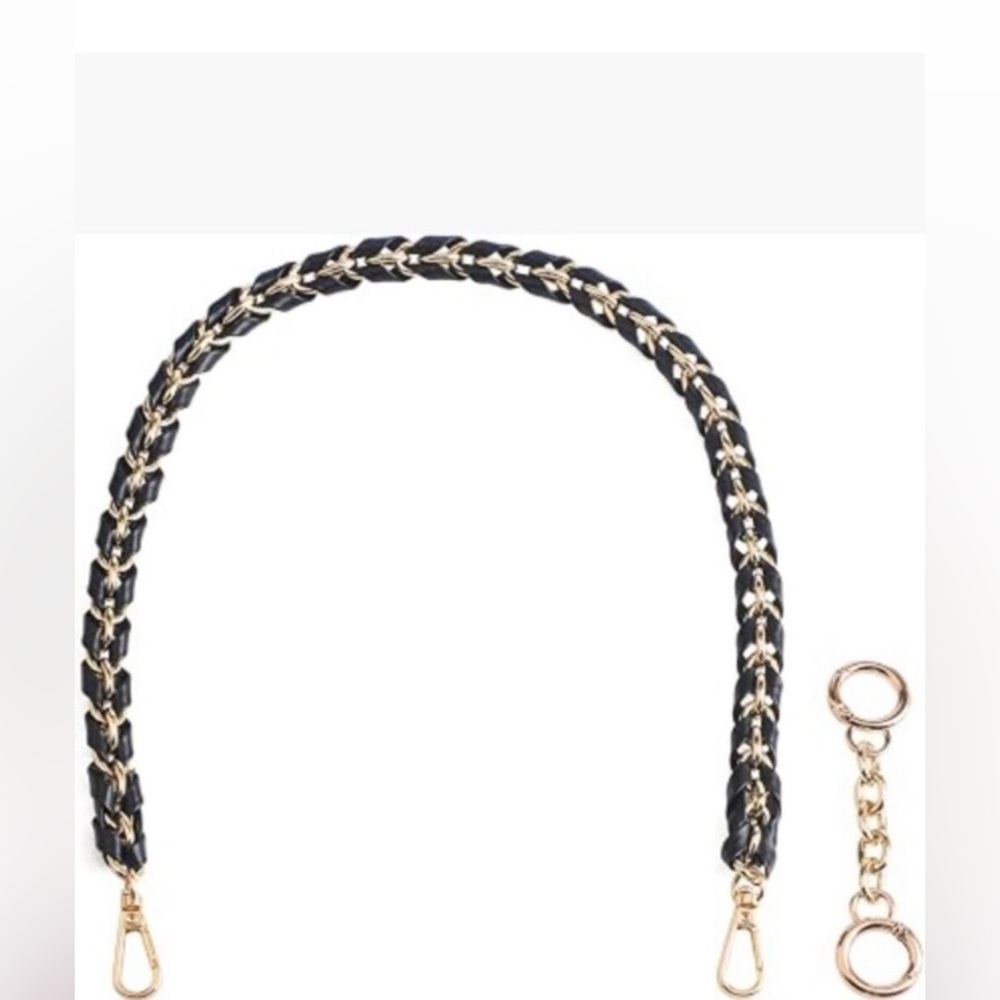 Replacement Purse Chain Handles Set of 2 Short Strap 23.6 Inch